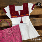 Blusa Bochil - MÉXICO ARTE Y MODA - Blusa Bordada