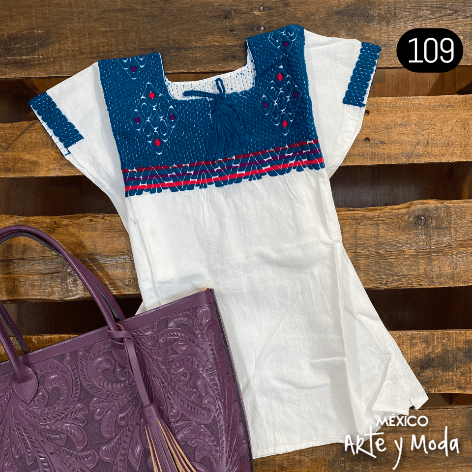 Blusa Bochil - MÉXICO ARTE Y MODA - Blusa Bordada