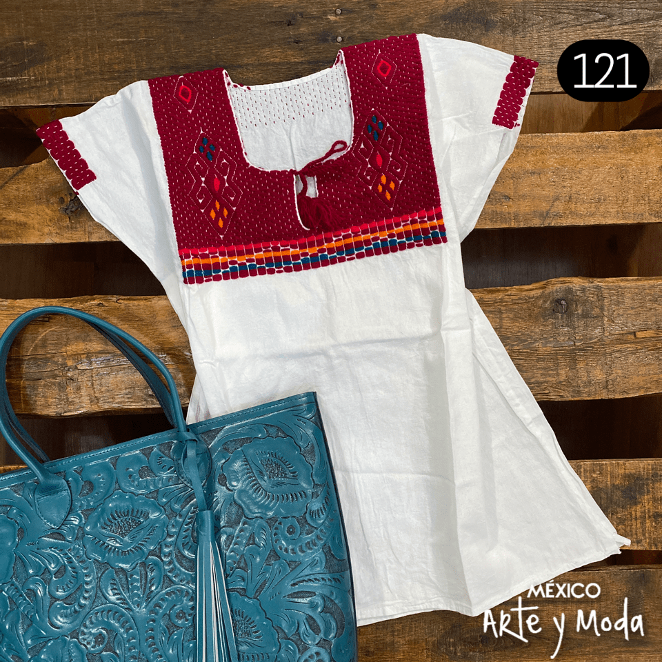 Blusa Bochil - MÉXICO ARTE Y MODA - Blusa Bordada