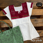 Blusa Bochil - MÉXICO ARTE Y MODA - Blusa Bordada