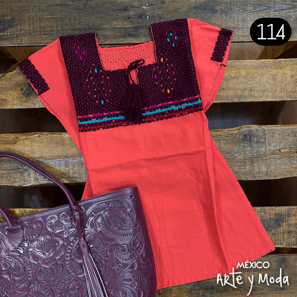 Blusa Bochil - MÉXICO ARTE Y MODA - Blusa Bordada