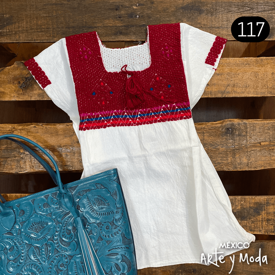 Blusa Bochil - MÉXICO ARTE Y MODA - Blusa Bordada