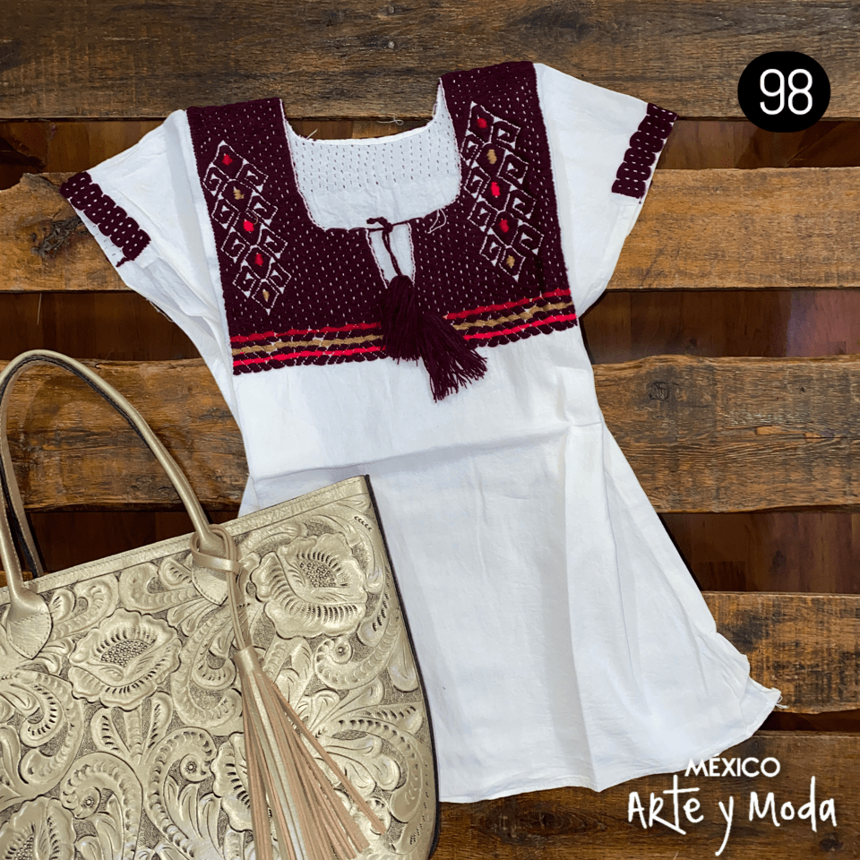 Blusa Bochil - MÉXICO ARTE Y MODA - Blusa Bordada