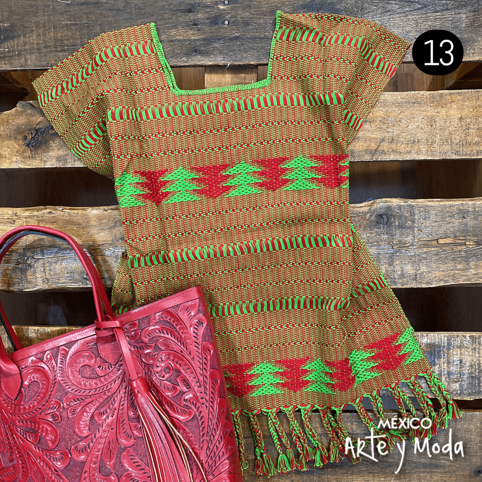 Blusa Brocado Doble - MÉXICO ARTE Y MODA - Blusa Bordada