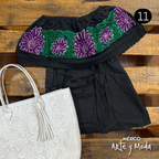 Blusa Campesina Punto de Cruz - MÉXICO ARTE Y MODA - Blusa Bordada