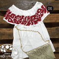 Blusa Campesina Tuxtepec - MÉXICO ARTE Y MODA - Blusa Bordada