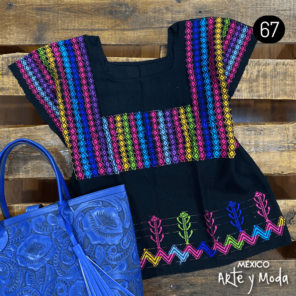 Blusa Carranza - MÉXICO ARTE Y MODA - Blusa Bordada