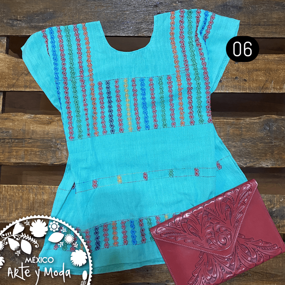 Blusa Carranza - MÉXICO ARTE Y MODA - Blusa Bordada