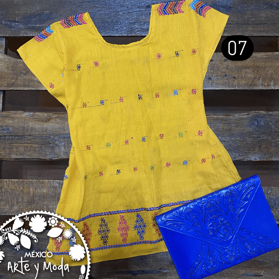 Blusa Carranza - MÉXICO ARTE Y MODA - Blusa Bordada
