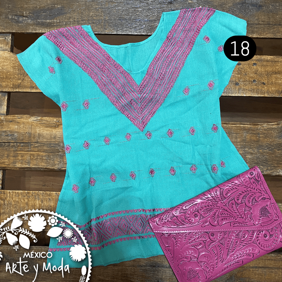 Blusa Carranza - MÉXICO ARTE Y MODA - Blusa Bordada