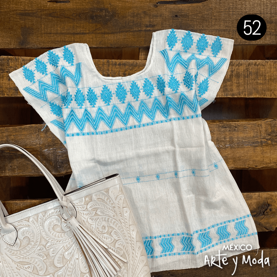 Blusa Carranza - MÉXICO ARTE Y MODA - Blusa Bordada