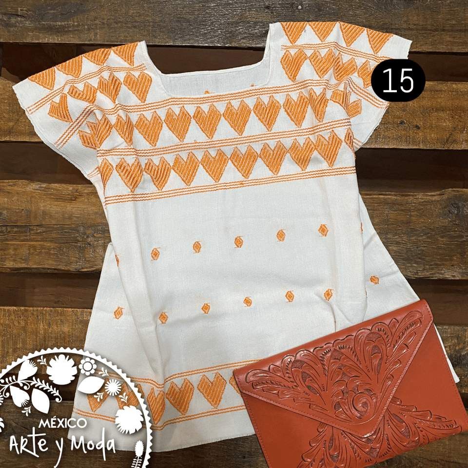 Blusa Carranza - MÉXICO ARTE Y MODA - Blusa Bordada