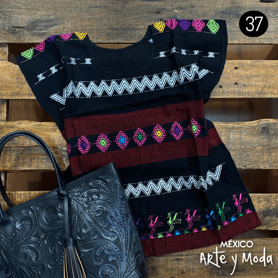 Blusa Carranza - MÉXICO ARTE Y MODA - Blusa Bordada