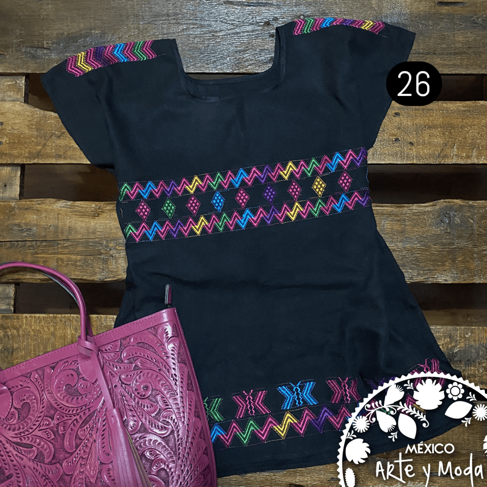 Blusa Carranza - MÉXICO ARTE Y MODA - Blusa Bordada