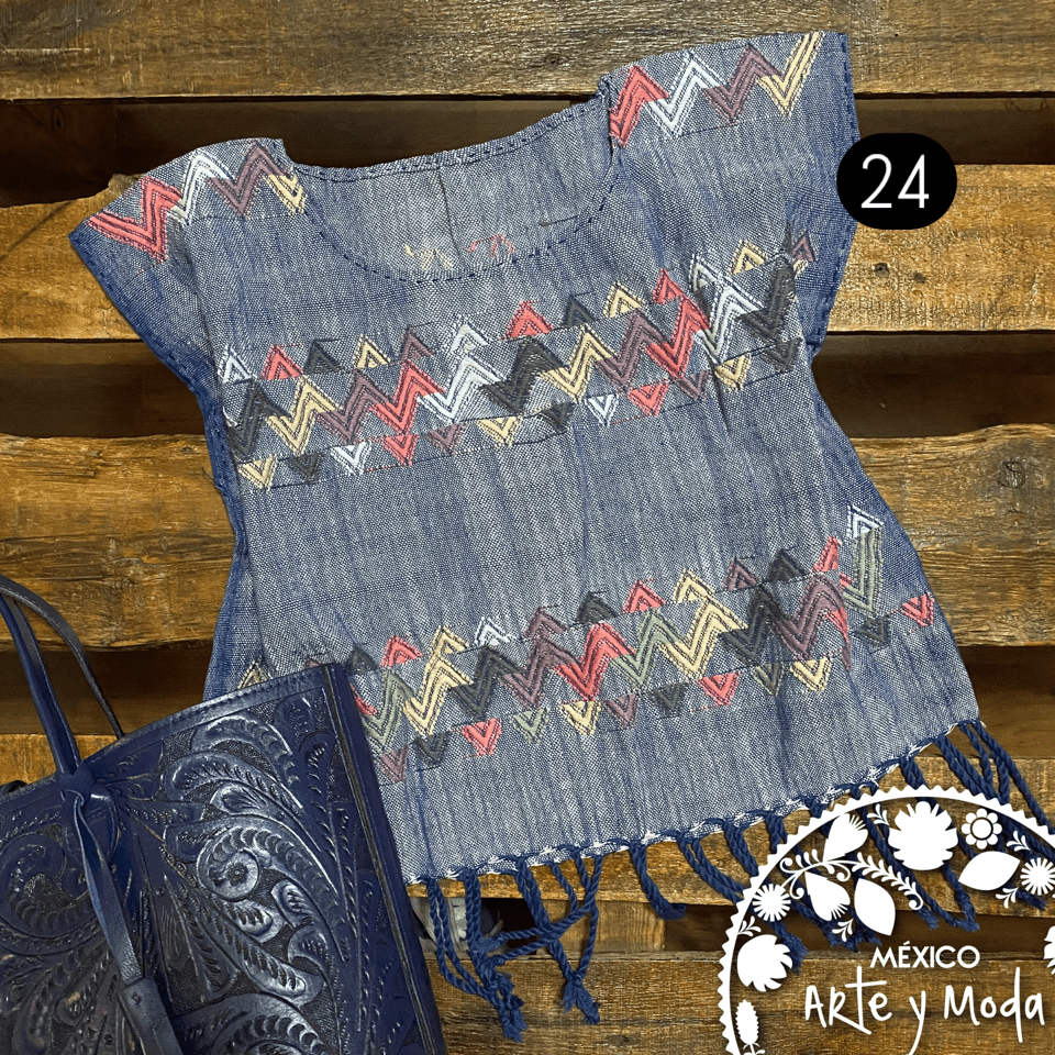 Blusa Carranza - MÉXICO ARTE Y MODA - Blusa Bordada