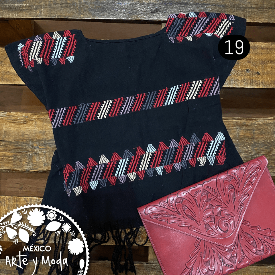 Blusa Carranza - MÉXICO ARTE Y MODA - Blusa Bordada