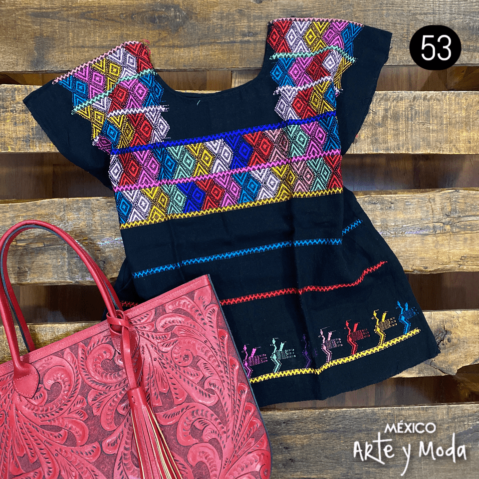 Blusa Carranza - MÉXICO ARTE Y MODA - Blusa Bordada