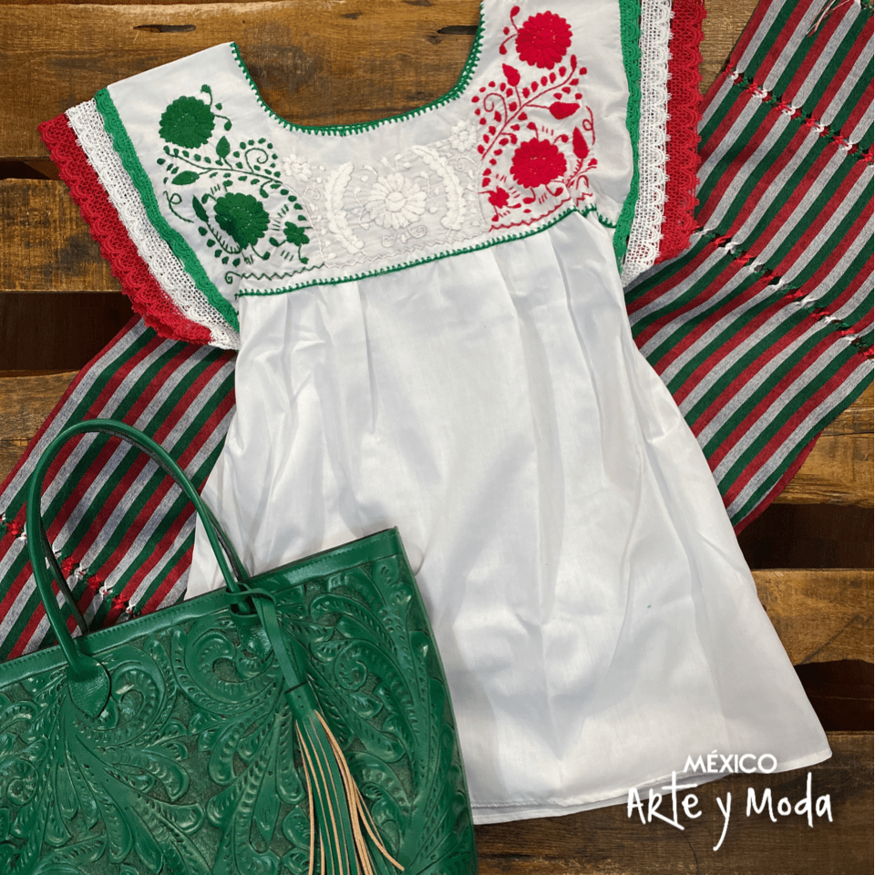 Blusa Coco Patria - MÉXICO ARTE Y MODA - Blusa Bordada