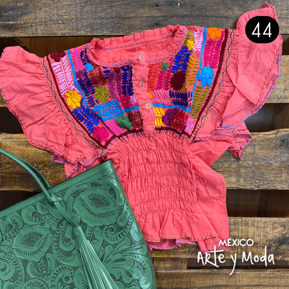 Blusa Corta Rococo - MÉXICO ARTE Y MODA - Crop Top