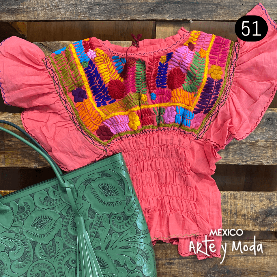Blusa Corta Rococo - MÉXICO ARTE Y MODA - Crop Top