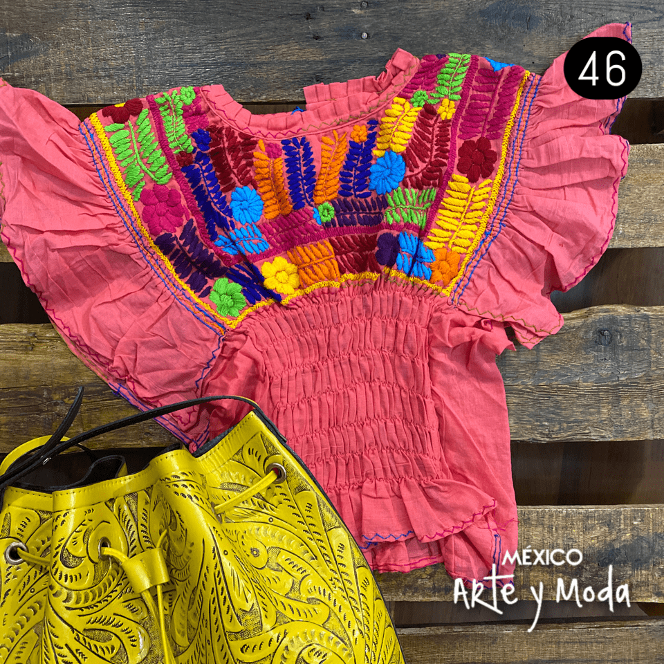 Blusa Corta Rococo - MÉXICO ARTE Y MODA - Crop Top
