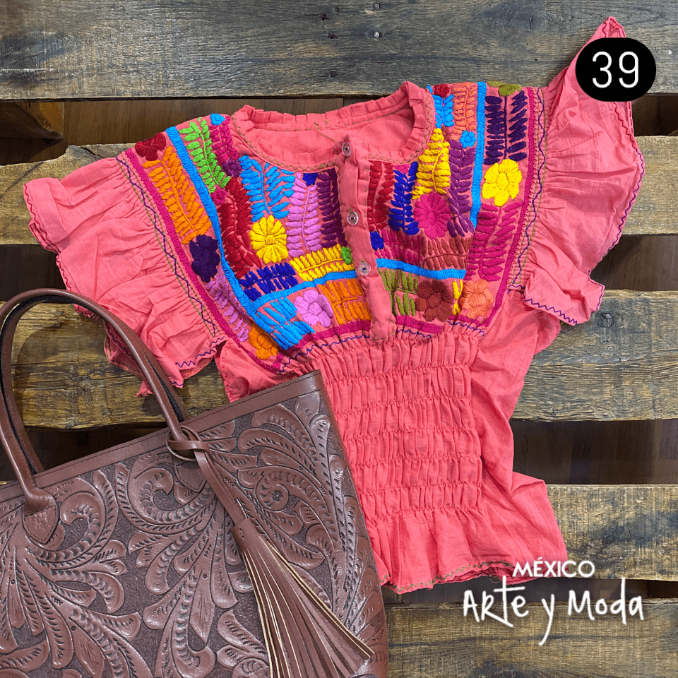 Blusa Corta Rococo - MÉXICO ARTE Y MODA - Crop Top