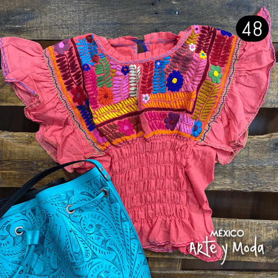Blusa Corta Rococo - MÉXICO ARTE Y MODA - Crop Top