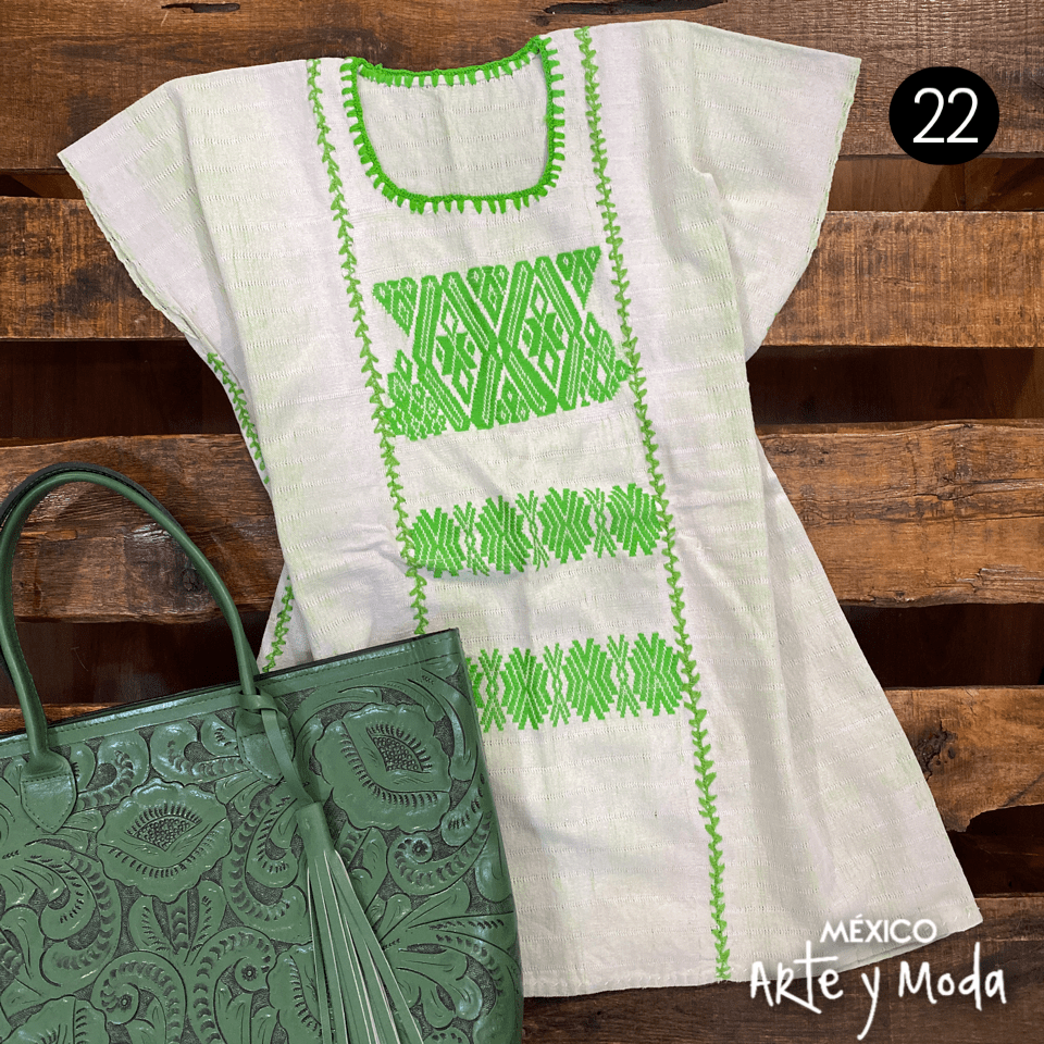 Blusa Cotzy Tradicional - MÉXICO ARTE Y MODA - Blusa Bordada