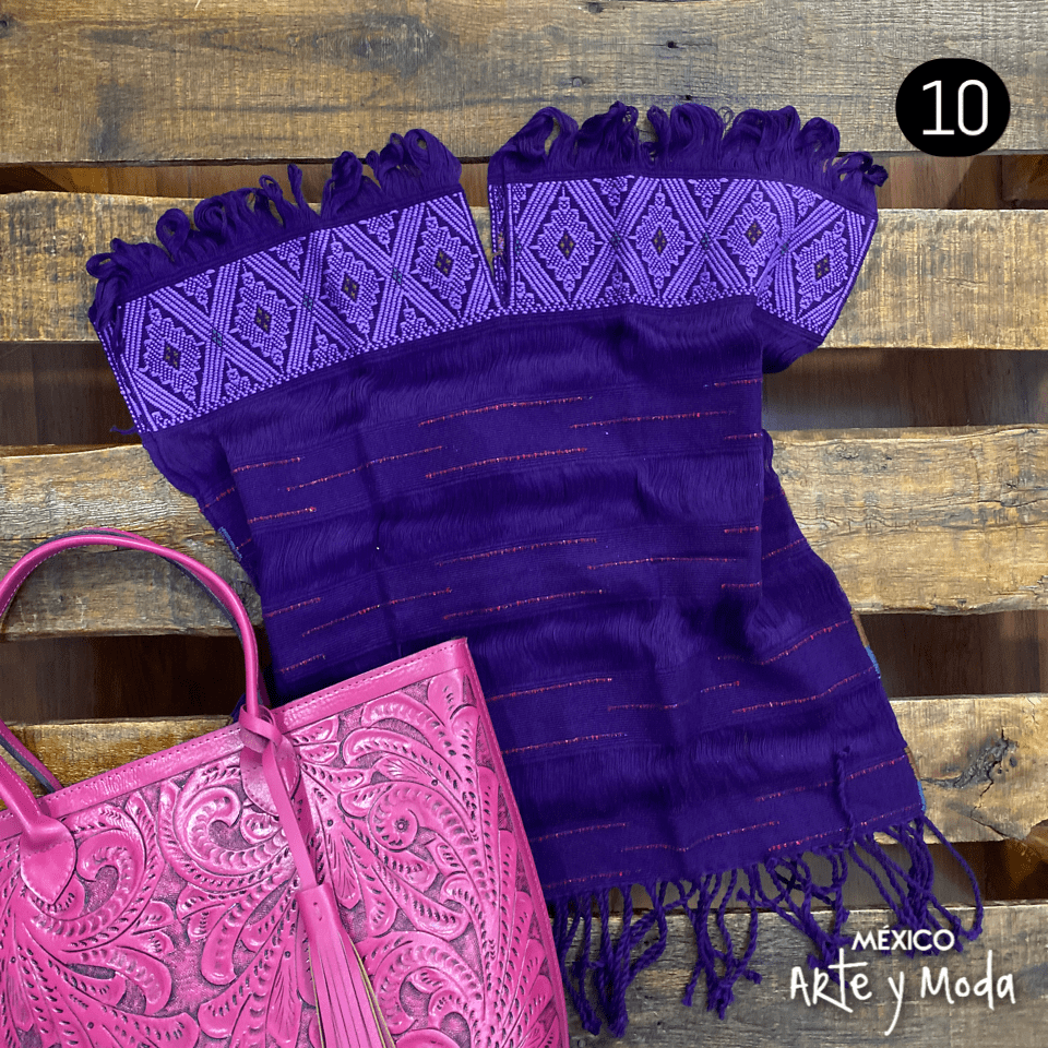 Blusa Deshilada Santa Rosario - MÉXICO ARTE Y MODA - Blusa Bordada