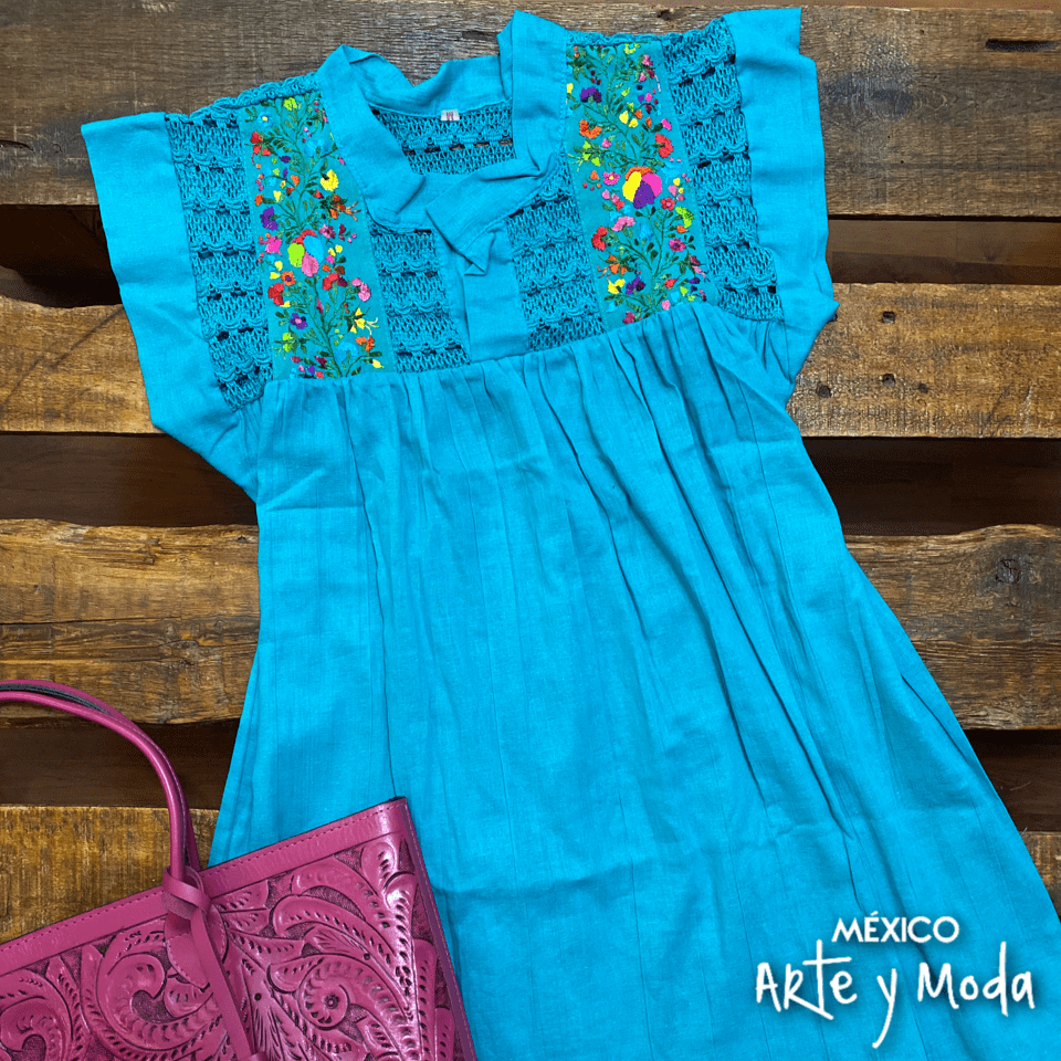 Blusa Españolita - MÉXICO ARTE Y MODA - Blusa Bordada