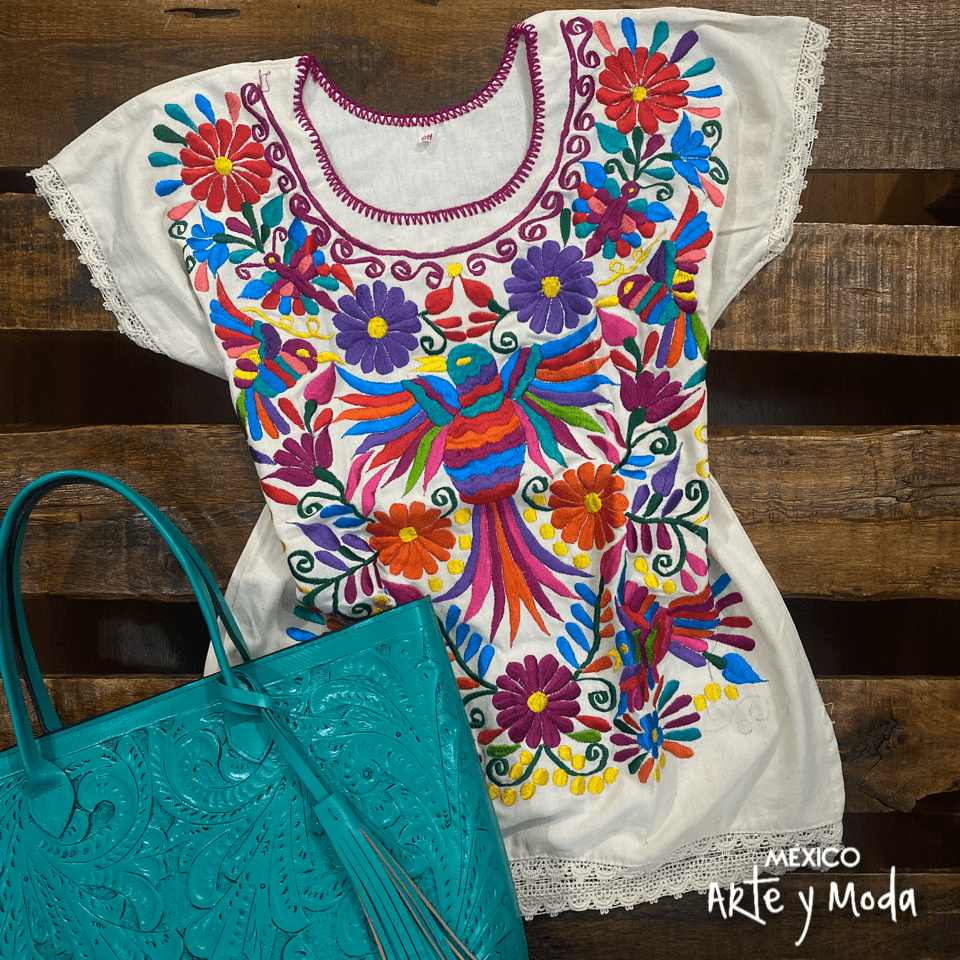 Blusa Feria - MÉXICO ARTE Y MODA - Blusa Bordada