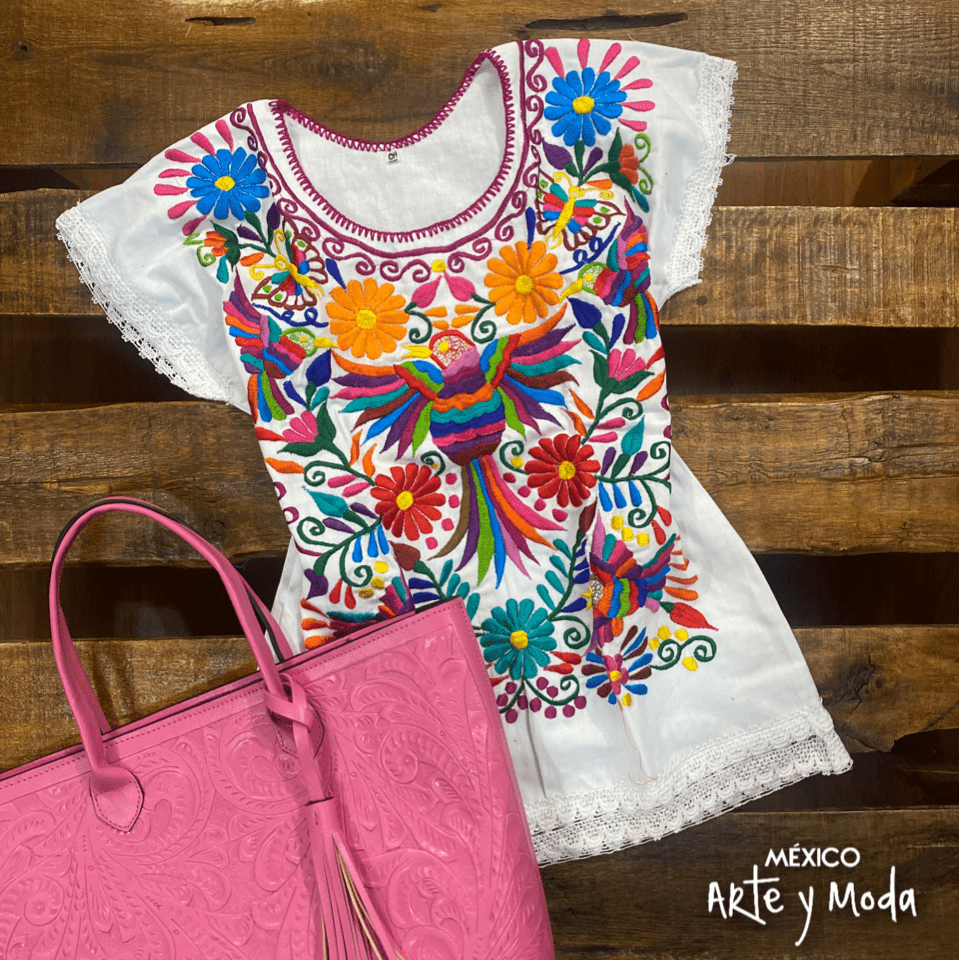 Blusa Feria - MÉXICO ARTE Y MODA - Blusa Bordada