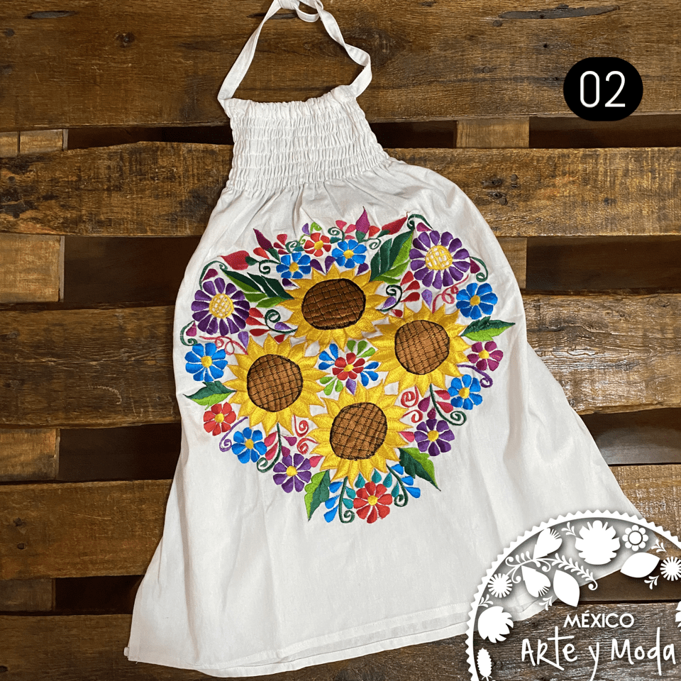Blusa Halter Bordada - MÉXICO ARTE Y MODA - Blusa Bordada