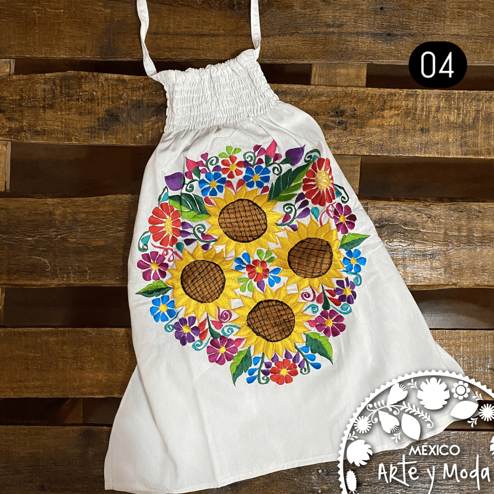 Blusa Halter Bordada - MÉXICO ARTE Y MODA - Blusa Bordada