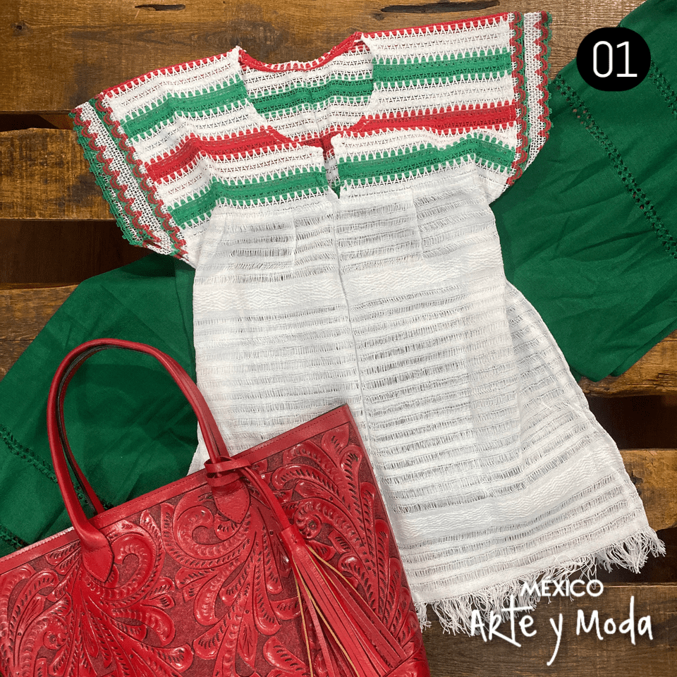 Blusa Hidalgo Patria - MÉXICO ARTE Y MODA - Blusa Bordada