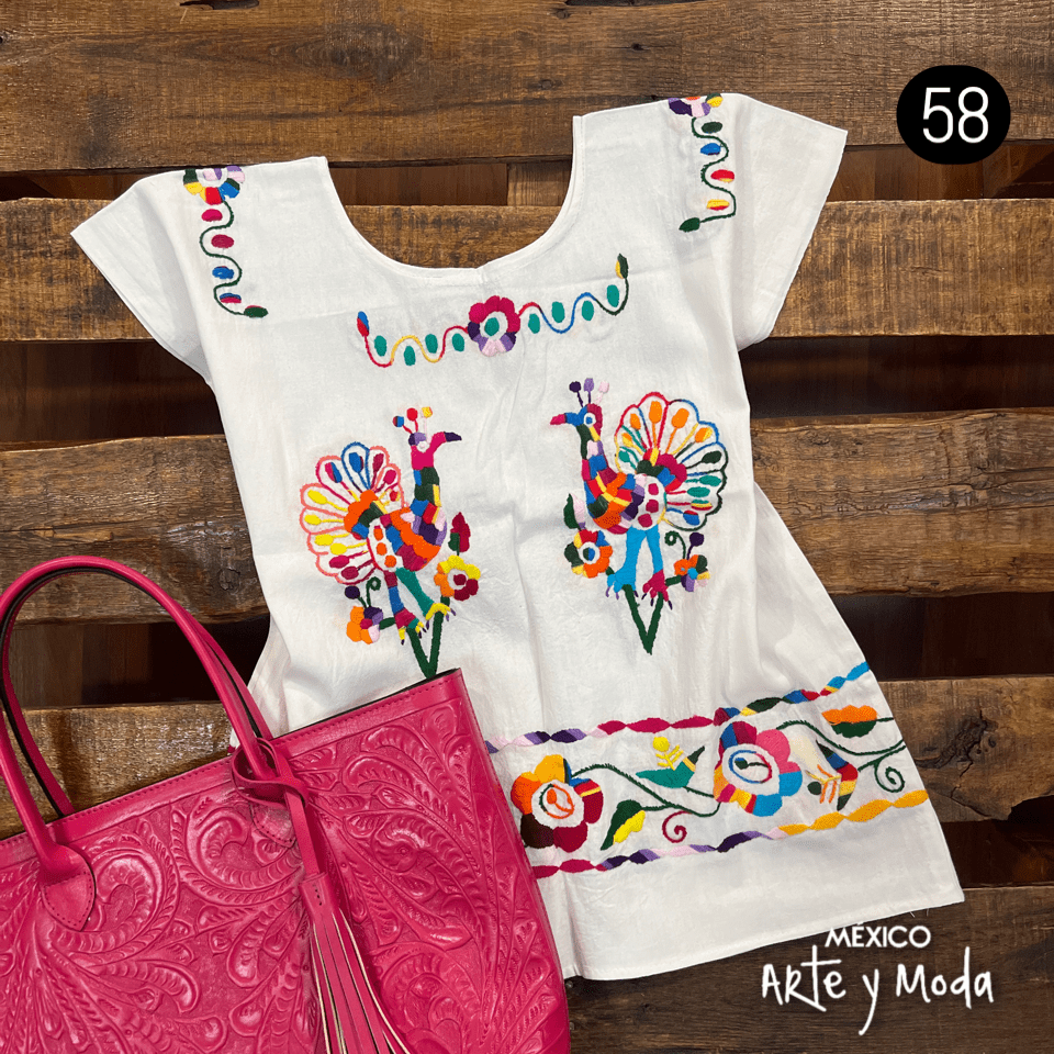 Blusa Huautla - MÉXICO ARTE Y MODA - Blusa Bordada