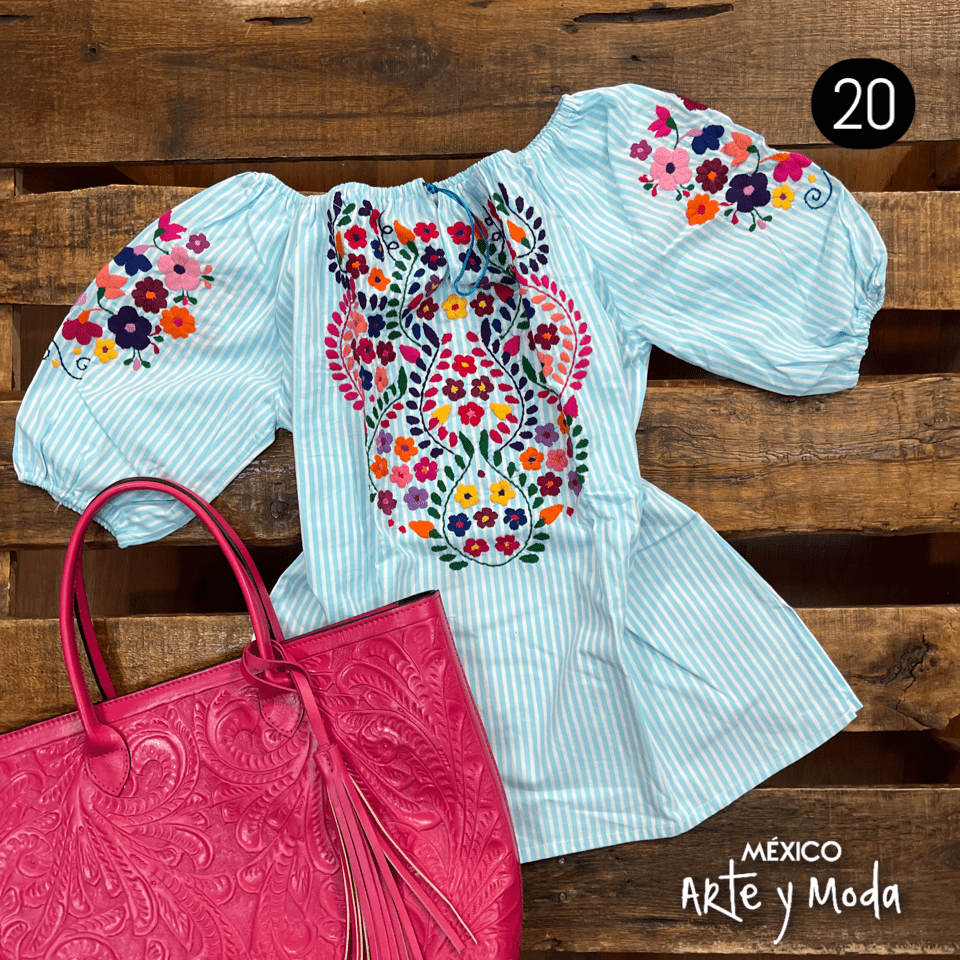 Blusa Isabeles - MÉXICO ARTE Y MODA - Blusa Bordada