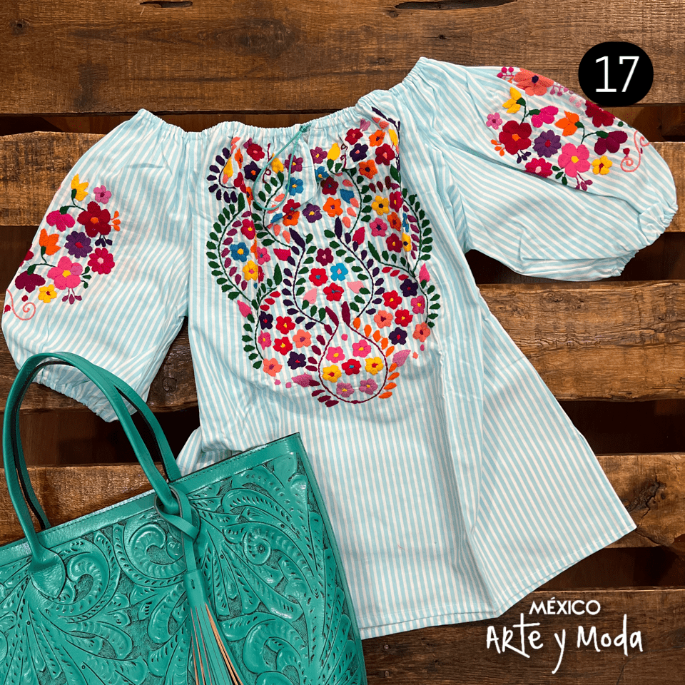 Blusa Isabeles - MÉXICO ARTE Y MODA - Blusa Bordada