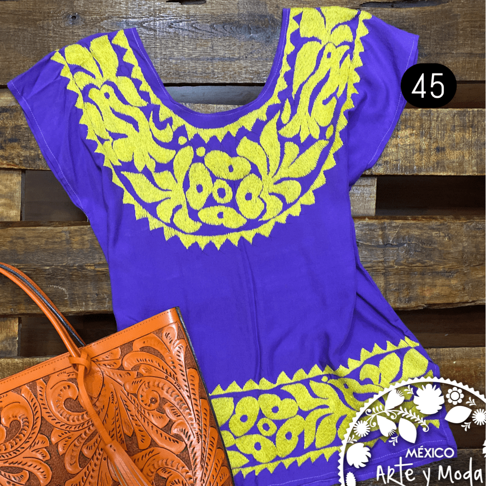 Blusa Jalapita - MÉXICO ARTE Y MODA - Blusa Bordada