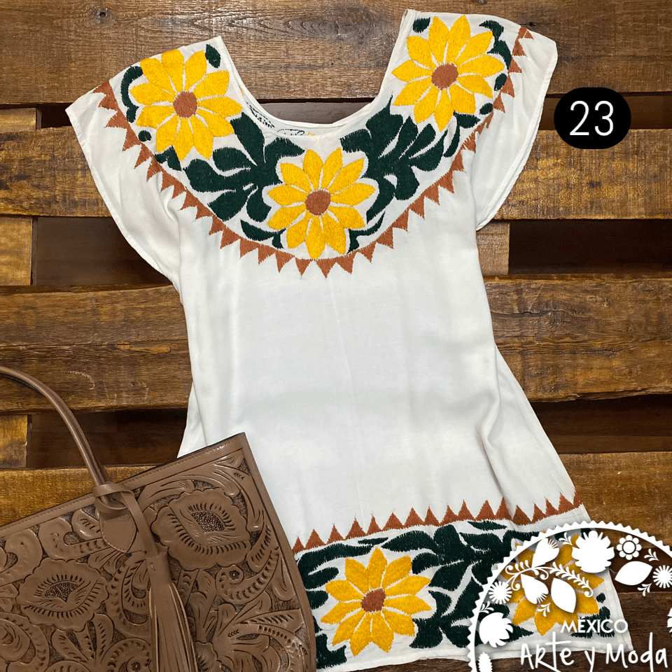Blusa Jalapita - MÉXICO ARTE Y MODA - Blusa Bordada