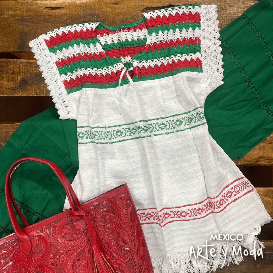 Blusa Josefa Patria - MÉXICO ARTE Y MODA - Blusa Bordada