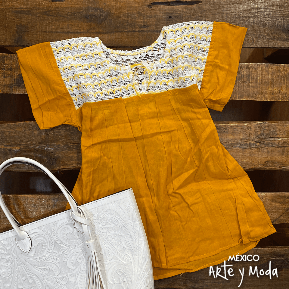 Blusa Manta Calada - MÉXICO ARTE Y MODA - Blusa Lisa