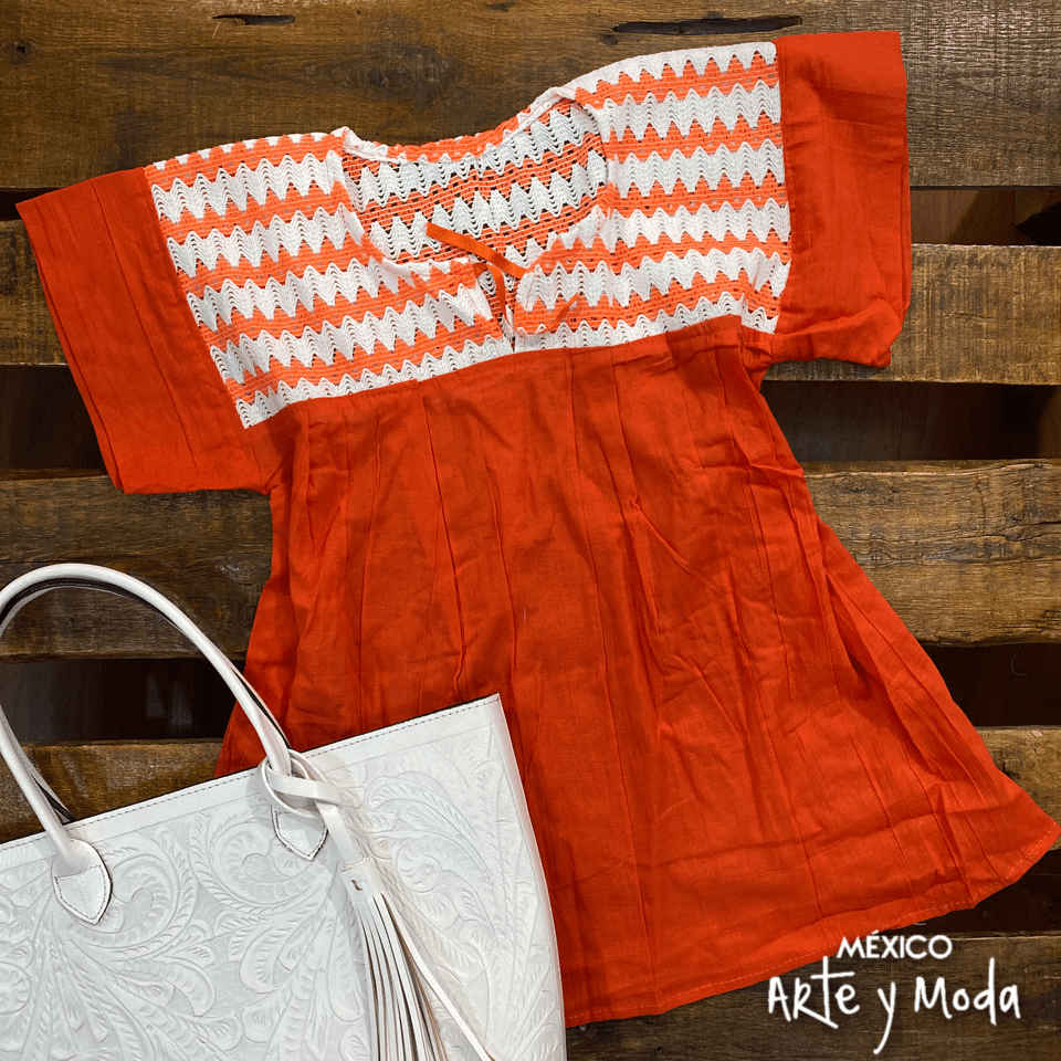 Blusa Manta Calada - MÉXICO ARTE Y MODA - Blusa Lisa