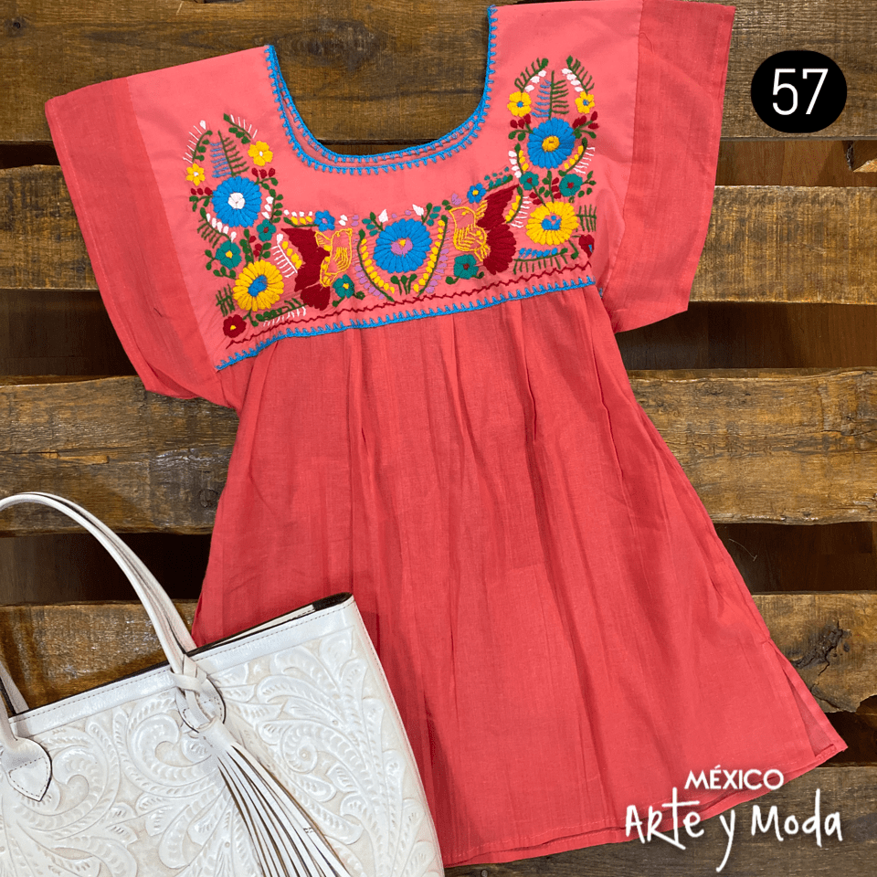 Blusa Margaritas - MÉXICO ARTE Y MODA - Blusa Bordada