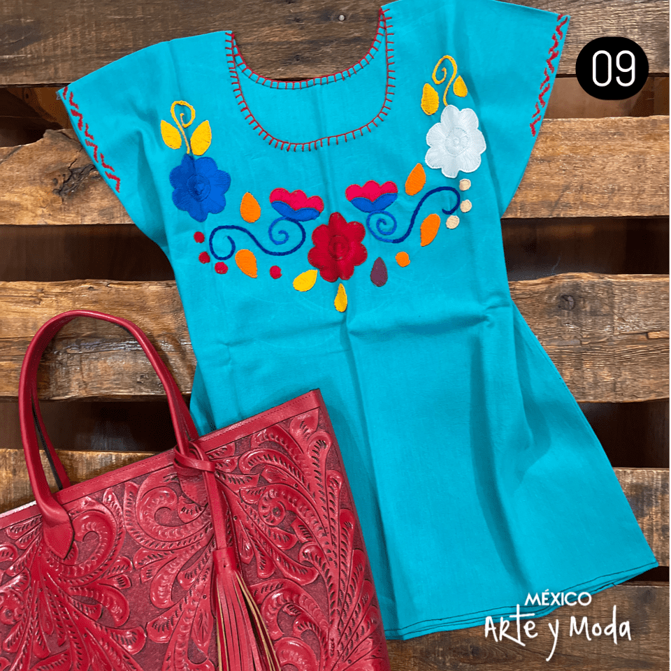 Blusa Ocosingo - MÉXICO ARTE Y MODA - Blusa Bordada
