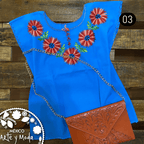 Blusa Ocosingo - MÉXICO ARTE Y MODA - Blusa Bordada