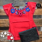 Blusa Ocosingo Fina - MÉXICO ARTE Y MODA - Blusa Bordada