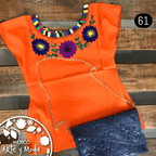 Blusa Ocosingo Fina - MÉXICO ARTE Y MODA - Blusa Bordada