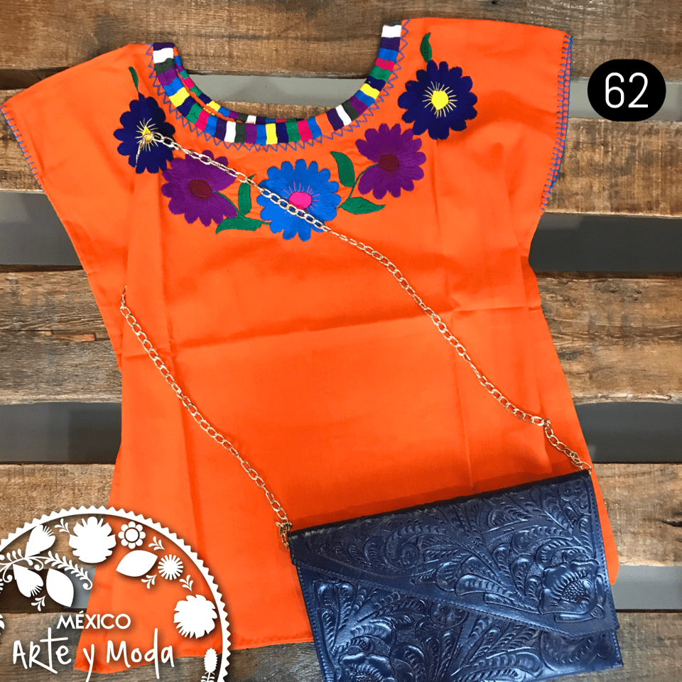 Blusa Ocosingo Fina - MÉXICO ARTE Y MODA - Blusa Bordada