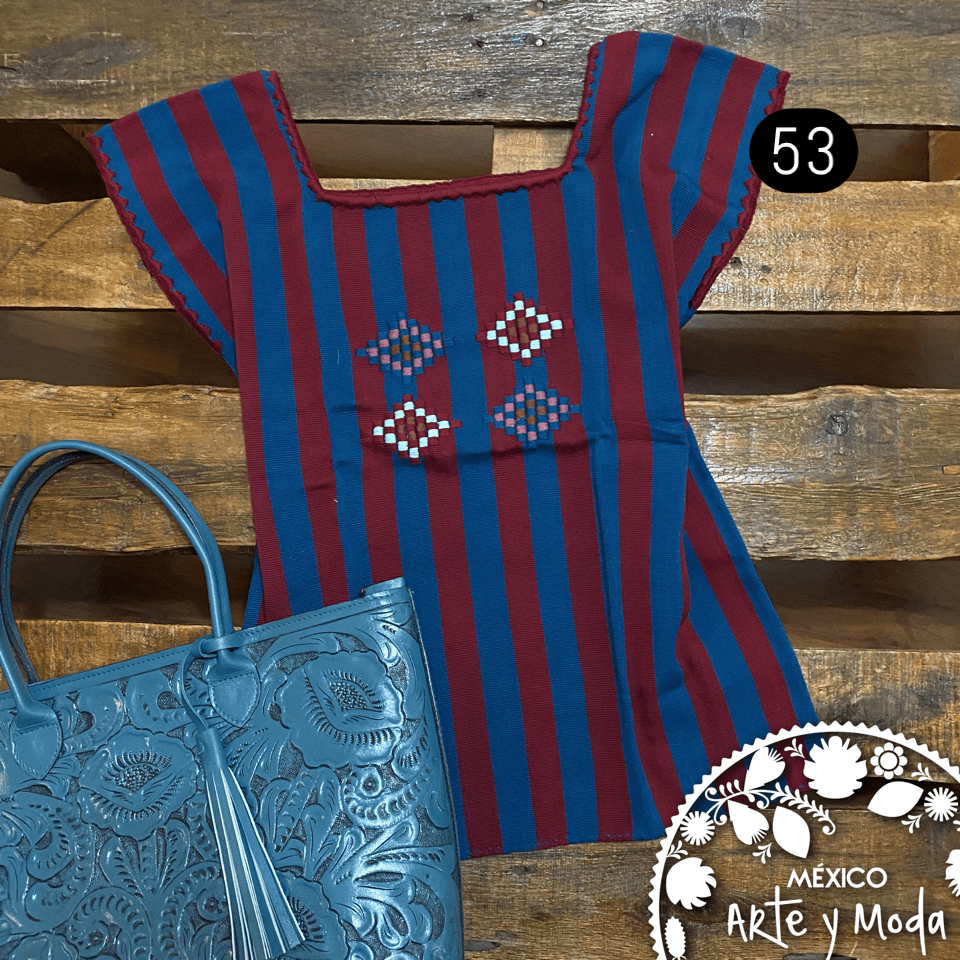 Blusa Oxchuc - MÉXICO ARTE Y MODA - Blusa Bordada